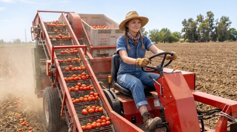 Best Tomato Harvester for Higher Production: How Modern Harvesting Machines Can Improve Tomato Farming